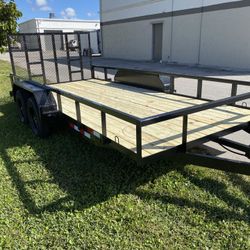 New 7x18 Utility Trailer