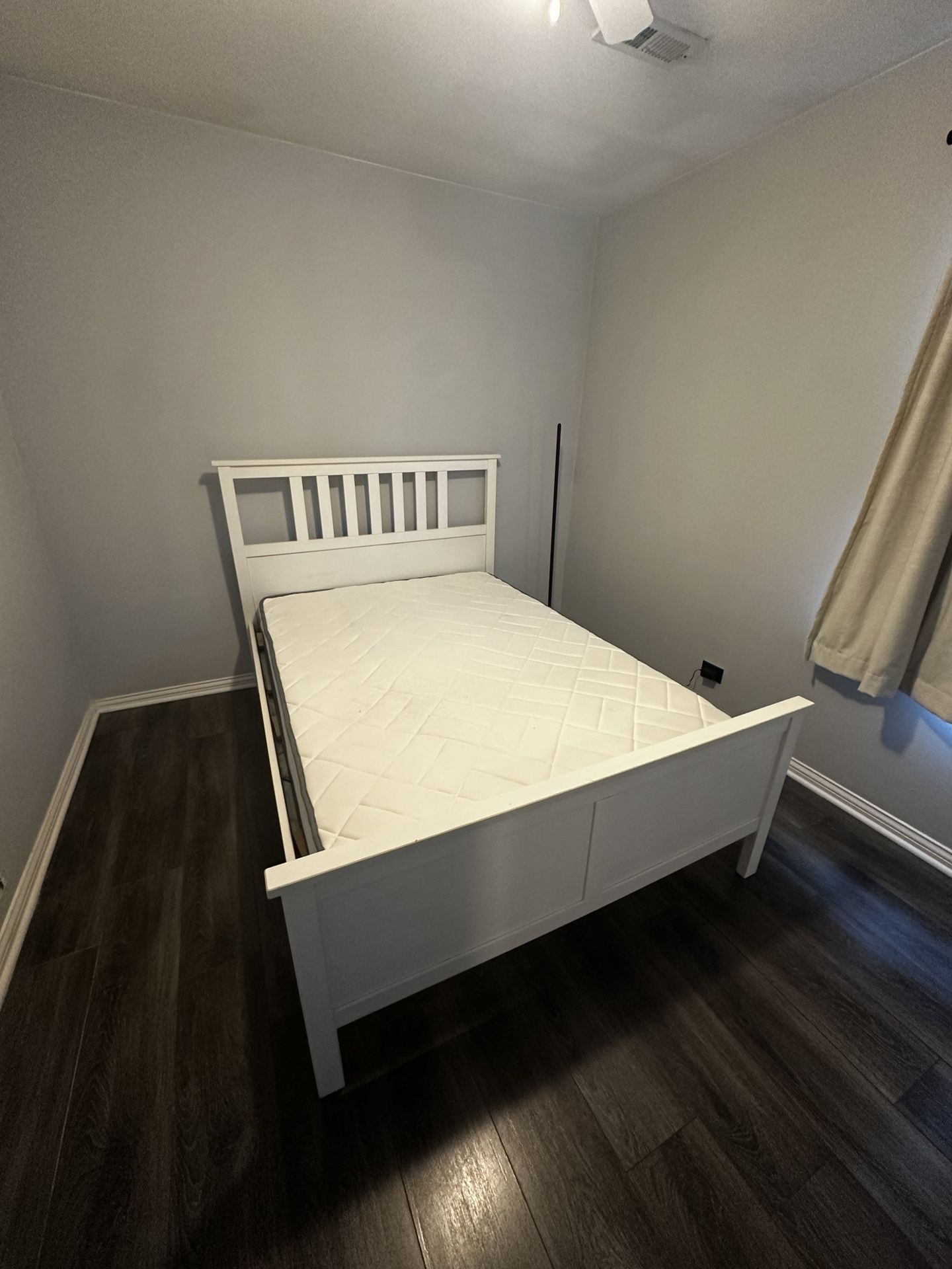 White IKEA Bed Frame