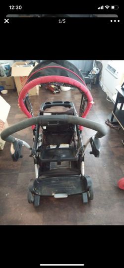 Double stroller for toddler /infant