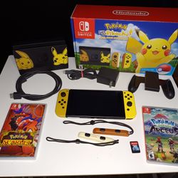 Nintendo Switch Let's Go Pikachu