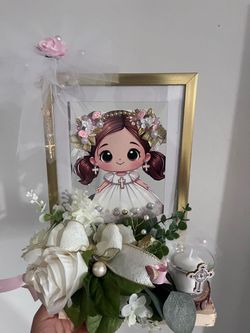 Recuerdos de bautizo para niña