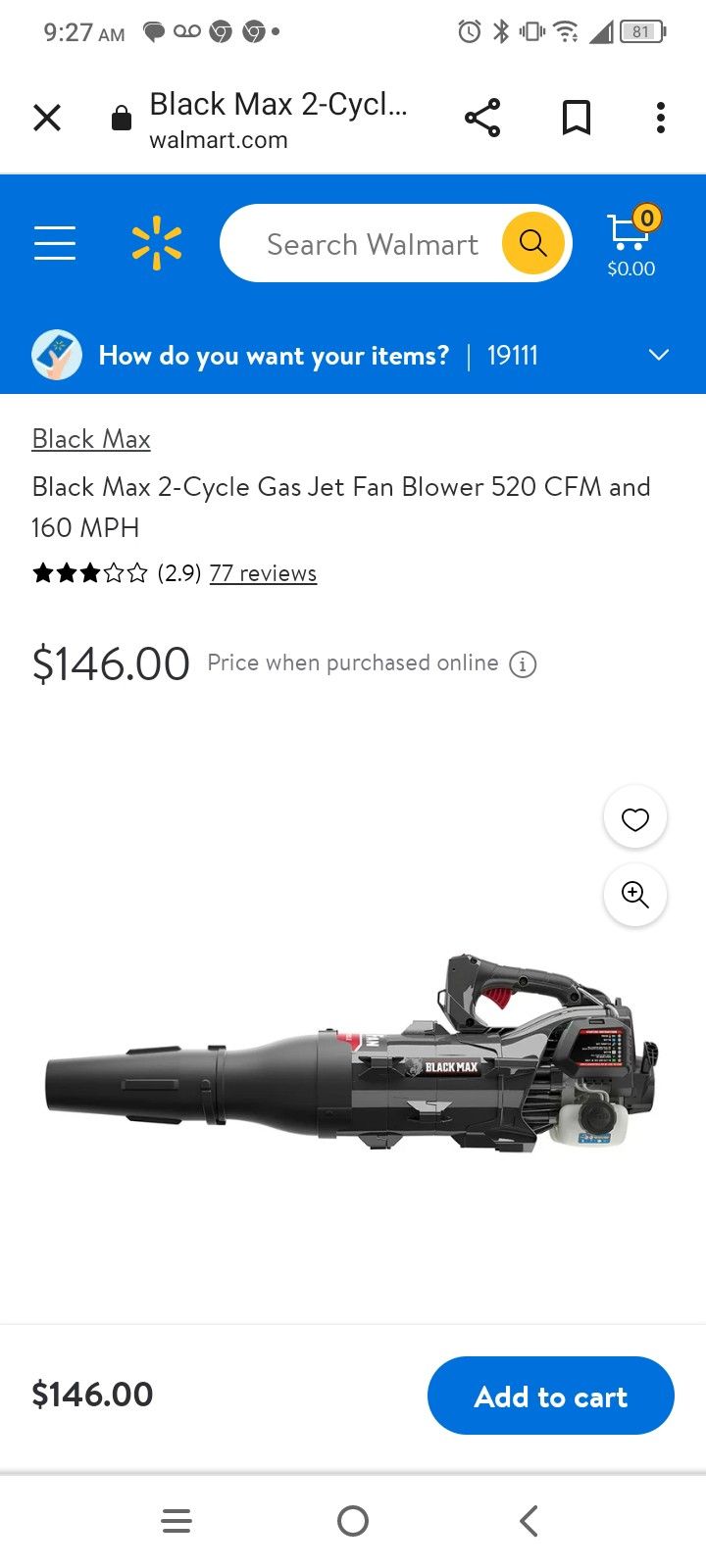 Brand New Leaf Blower In Box