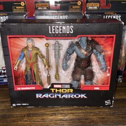 Marvel Comics 80th Anniversary Marvel Legends Grandmaster & Korg Action Figure Two-Pack