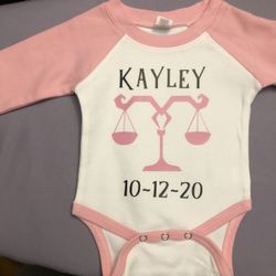 Custom Baby Clothes Put What You Want On It An Any Size