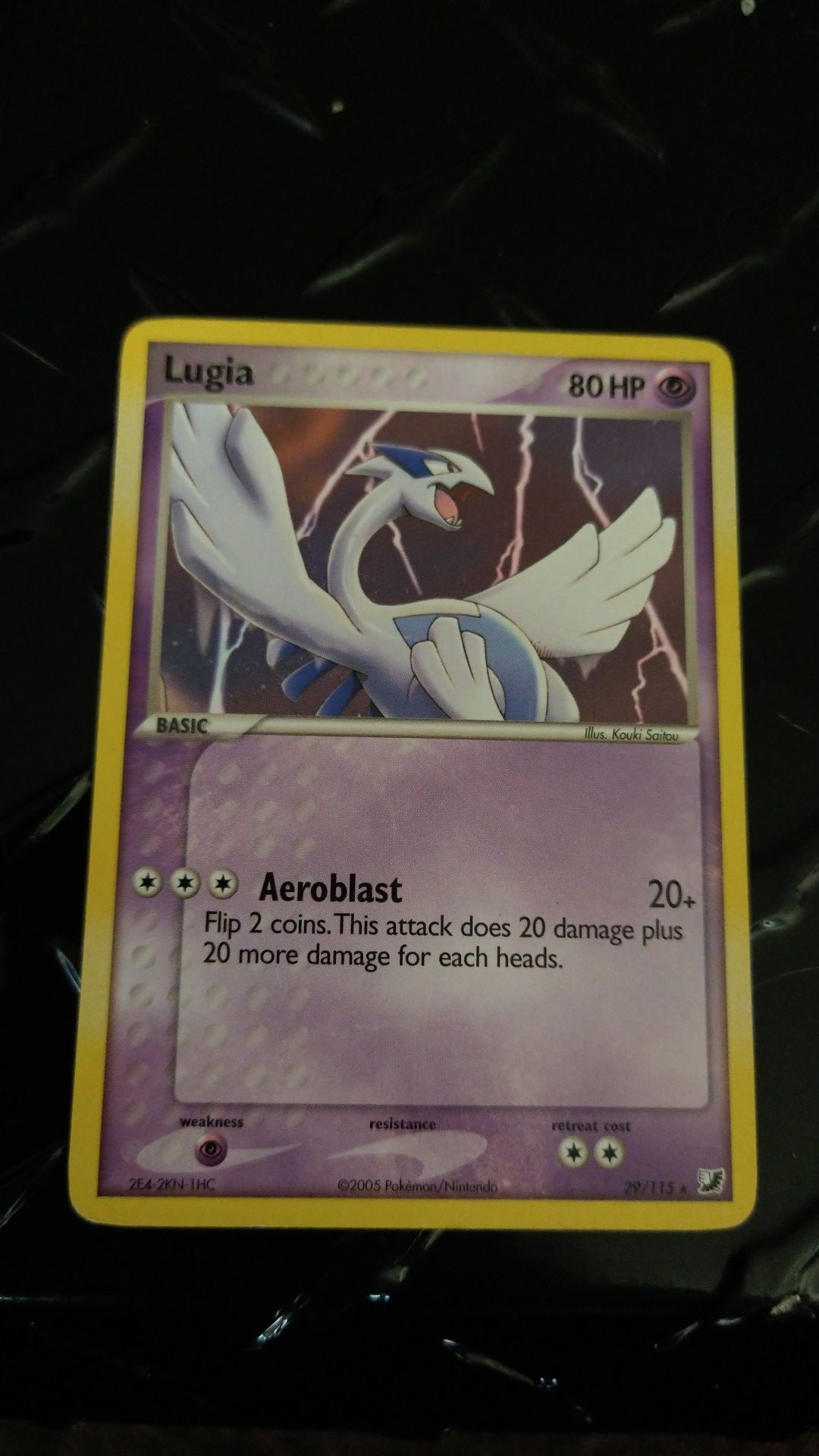 Pokemon card collectible