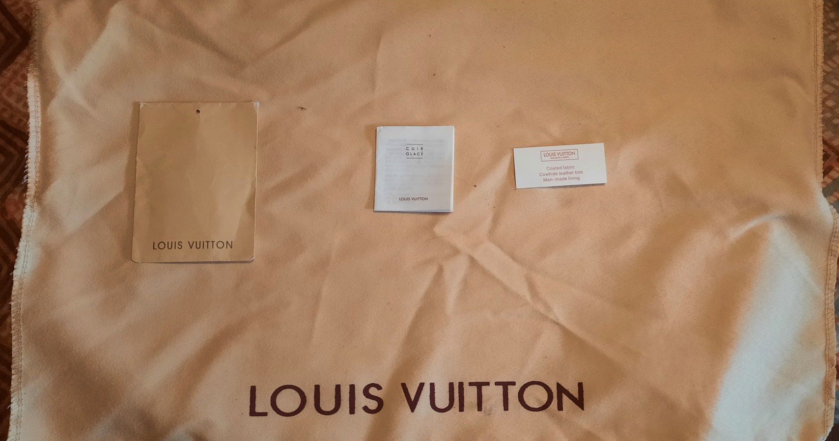 LOUIS VUITTON CUIR GLACE HANDBAG TOTE $500 for Sale in
