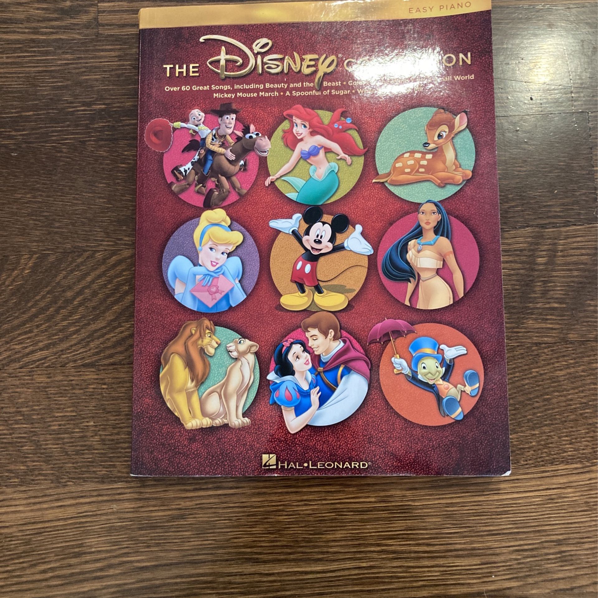Disney Collection Easy Piano Book