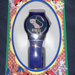 NEW Vintage 1998 Banpresto POKEMON Pocket Monsters MEW Digital Watch