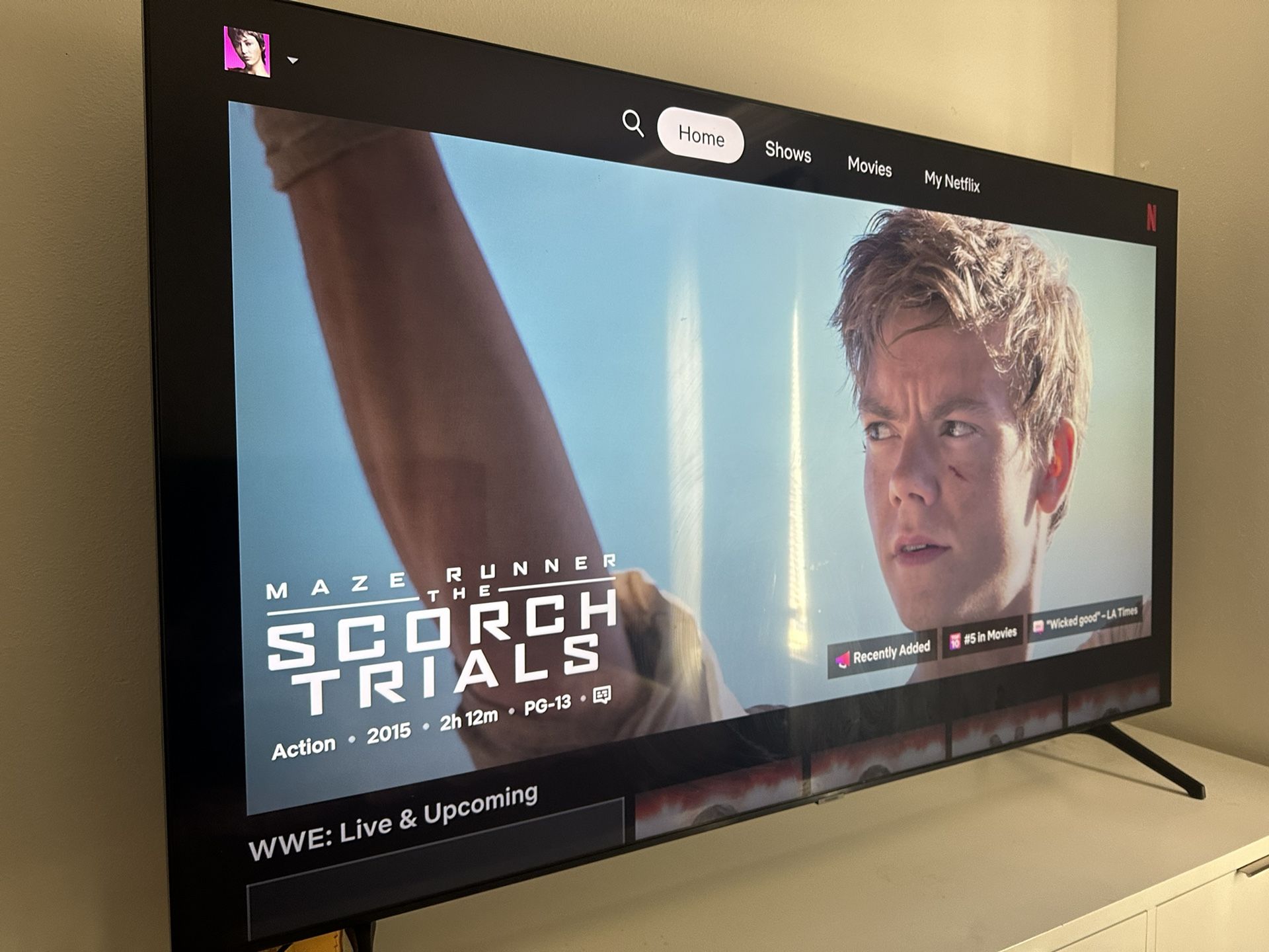 70” samsung smart tv 