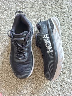 Hoka One One Bondi 7 Negro Blanco