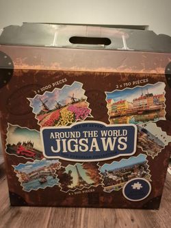Around the World Jigsaws European Collection Set of 7