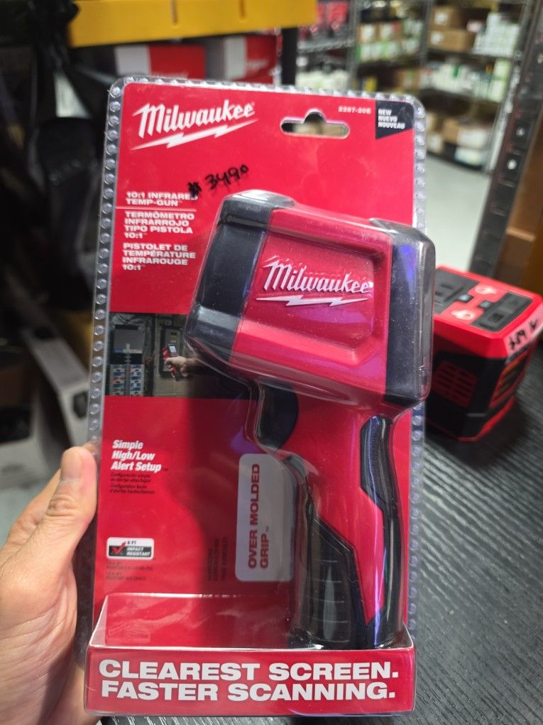Milwaukee 10:1 Infrared Temp Gun