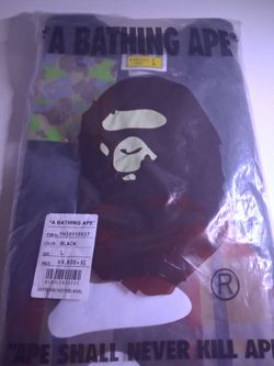 BAPE A Bathing Ape Navy T-Shirt Size L