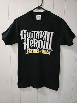 T-Shirt Guitar Hero III 2007 Legends Of Rock Size Small Good Condition