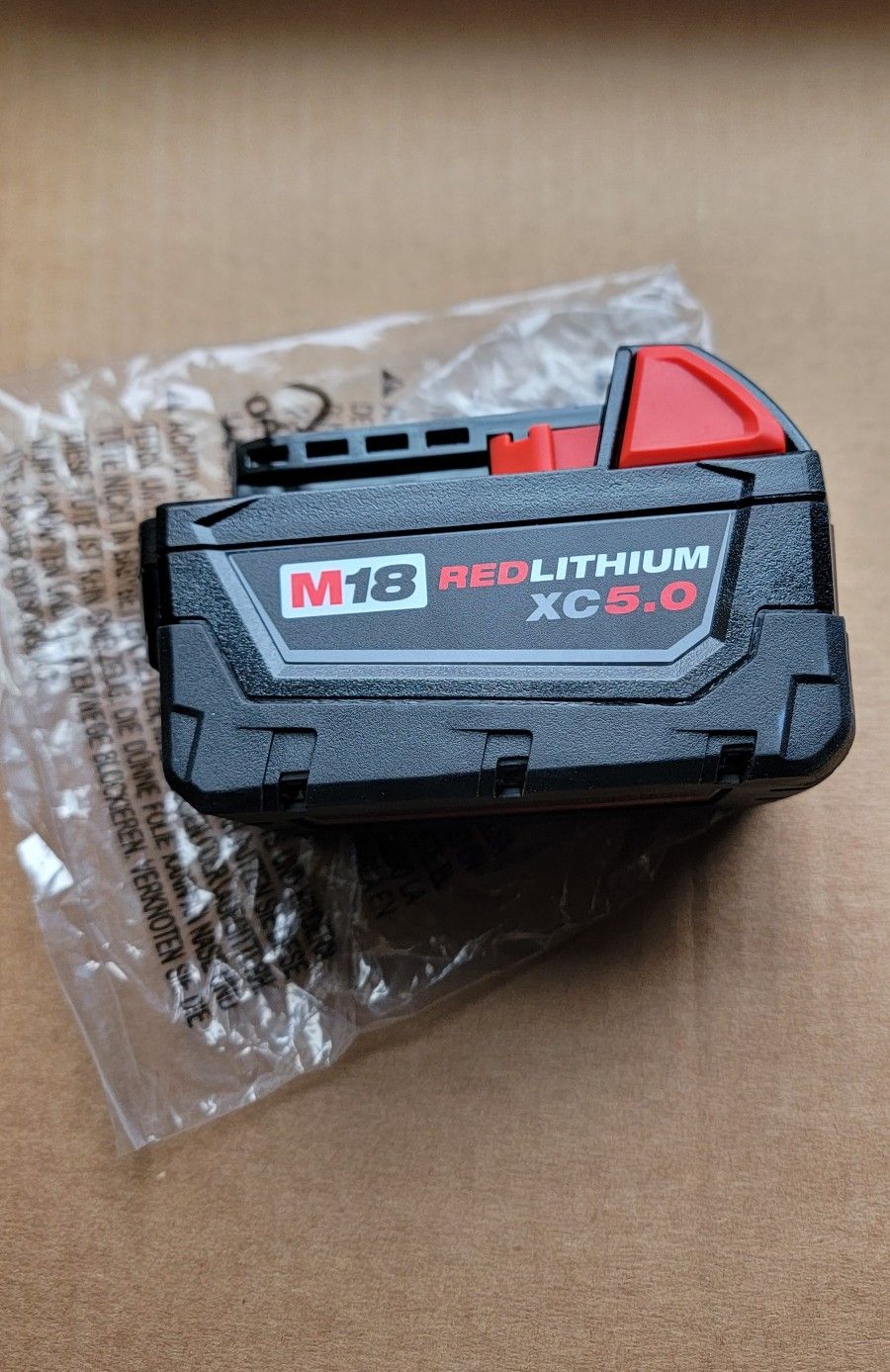 MILWAUKEE M18 5.0 Battery.