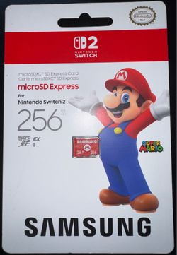 Nintendo - Samsung microSD Express Card – 256GB