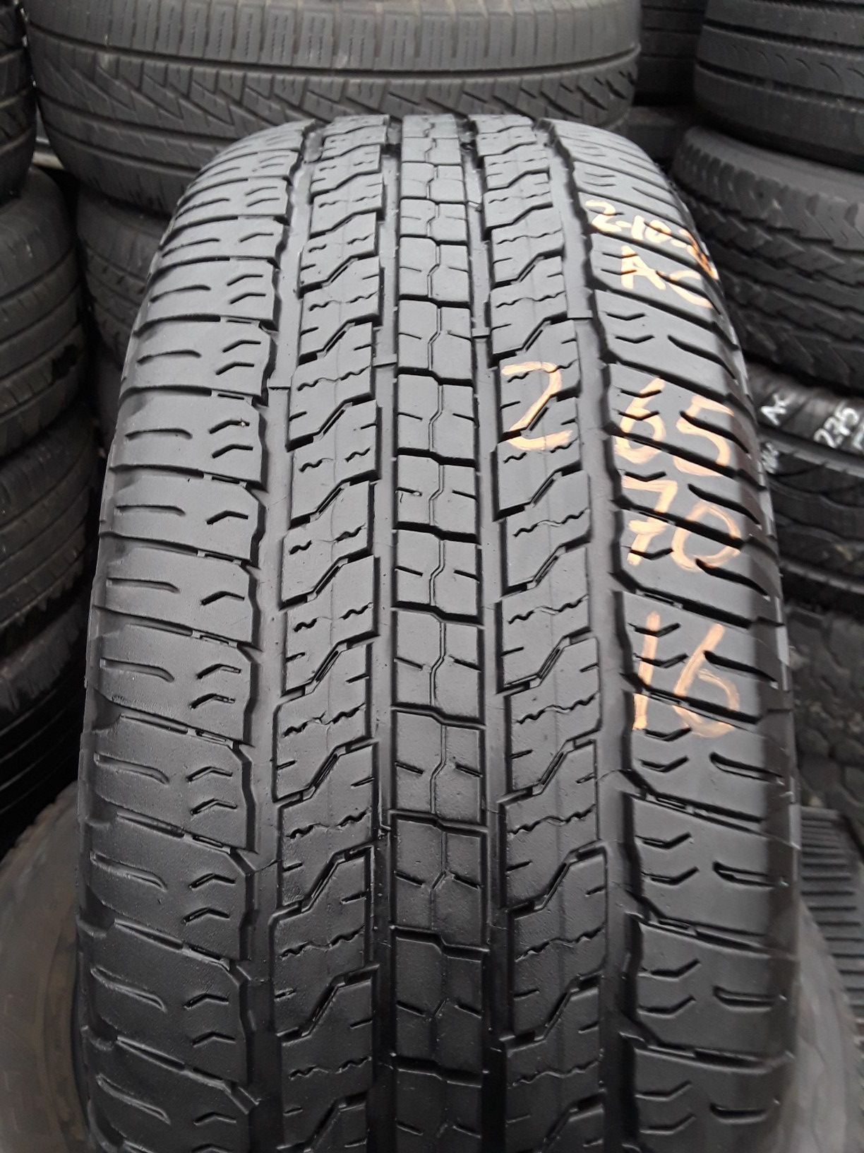 265/70-16 #1 tire