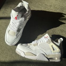 Nike Air Jordan 4 Retro White Oreo Size 6.5 