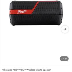 Milwaukee M18™/M12™ Wireless Jobsite Speaker