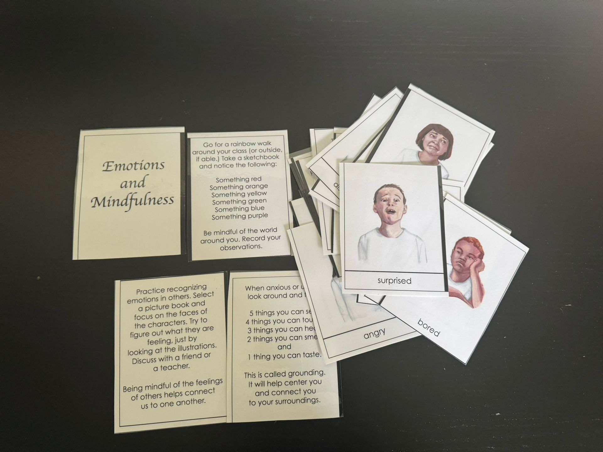 Educational Cards: Emotional Intelligence & Mindfulness And Royalty Around The World