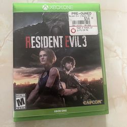 Resident Evil 3 Xbox One 