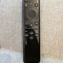 Rechargeable Voice Remote for Samsung-TV-Remote-Control-Replacement Compatible with Samsung Smart Frame Curved QLED TVs