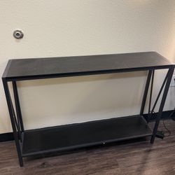 Black  Console Table 