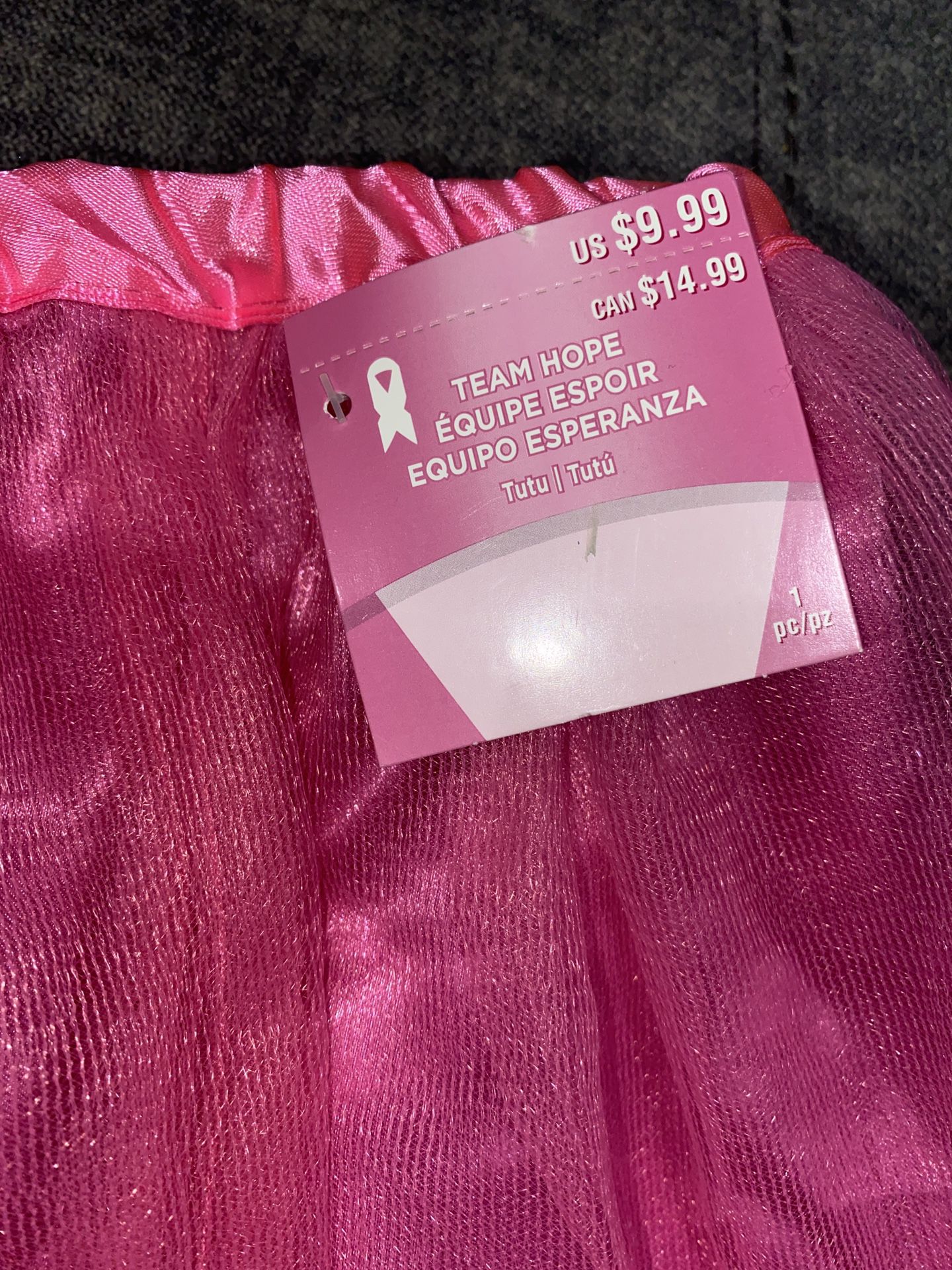 Breast Cancer Awareness Tutu Ribbon Tie Skirt