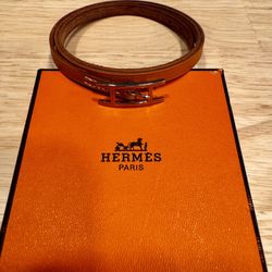 ✨ Authentic Hermès Hapi 4-Wrap Bracelet / Choker ✨