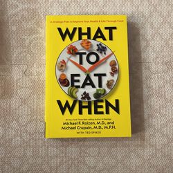 What To Eat When Book Health Food