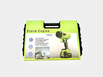 Cordless Jet Blower / Powerful Turbo Fan / Heavy Duty Blower