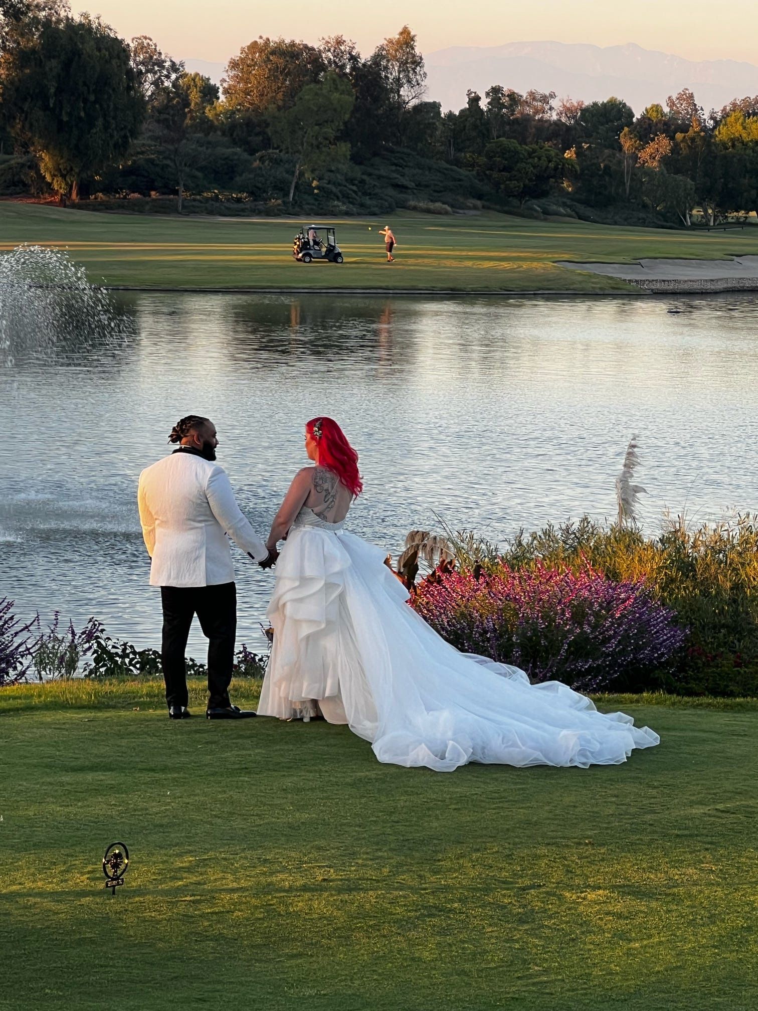 Detachable Bridal Train