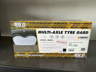 Multi axle tire guard - large
