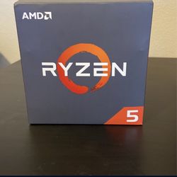 Brand New AMD Ryzen 5 1600 - 6-Core Processor, Sealed in Box  