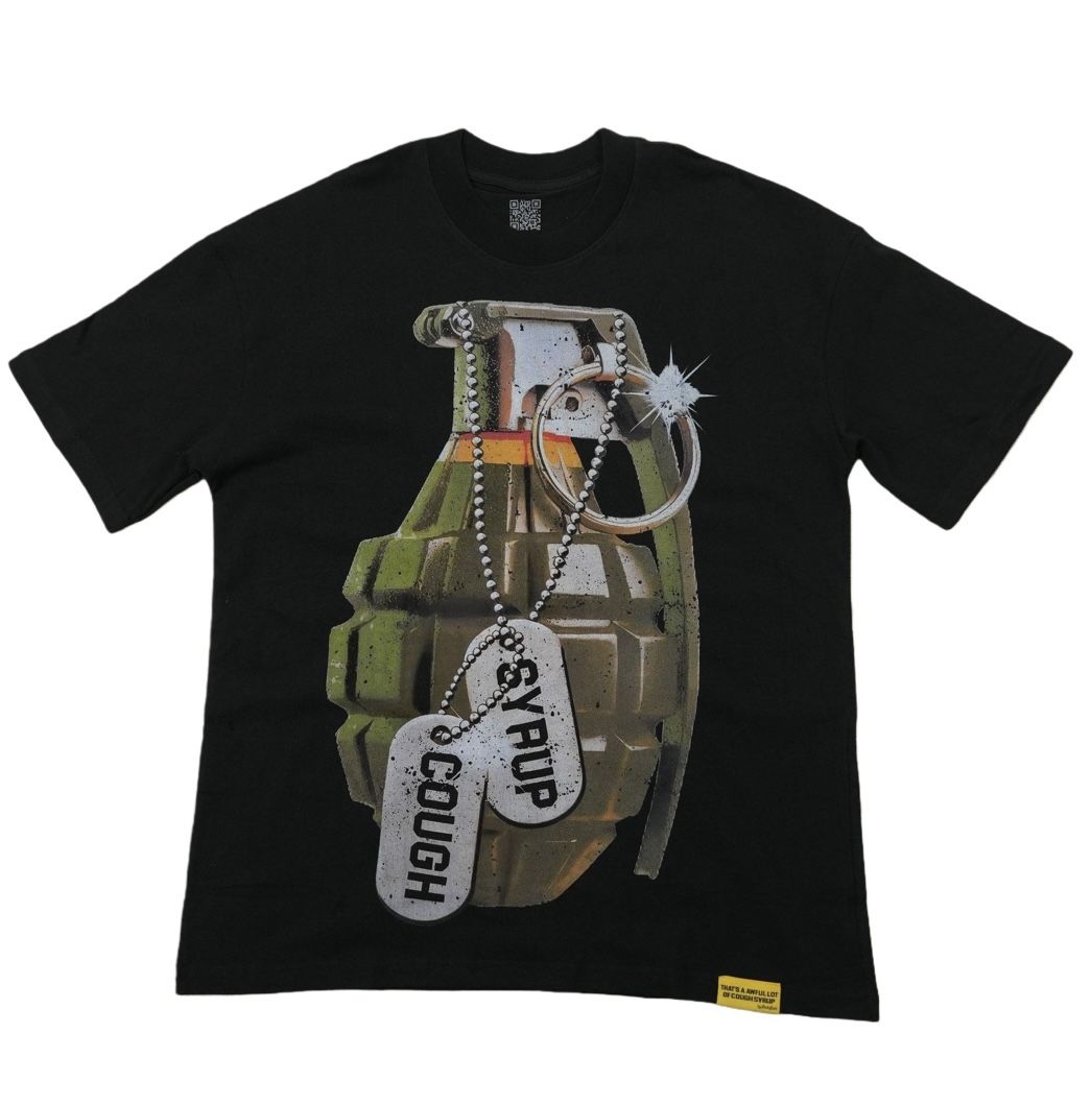 Awful Lotta Cough Syrup Grenade Tee
