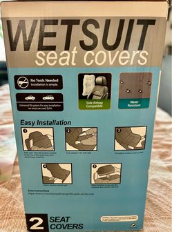 Seat covers - NIB