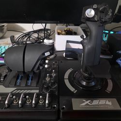 Logitech x56 Hotas flight control