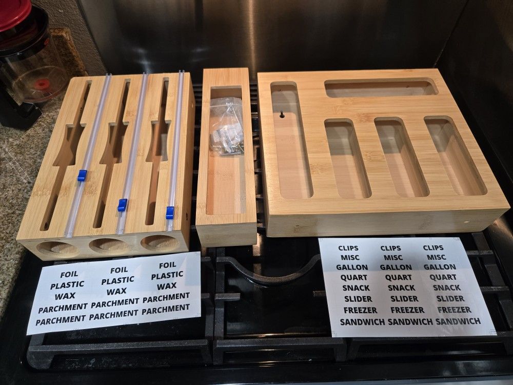 Ziploc Bag Organizer Set