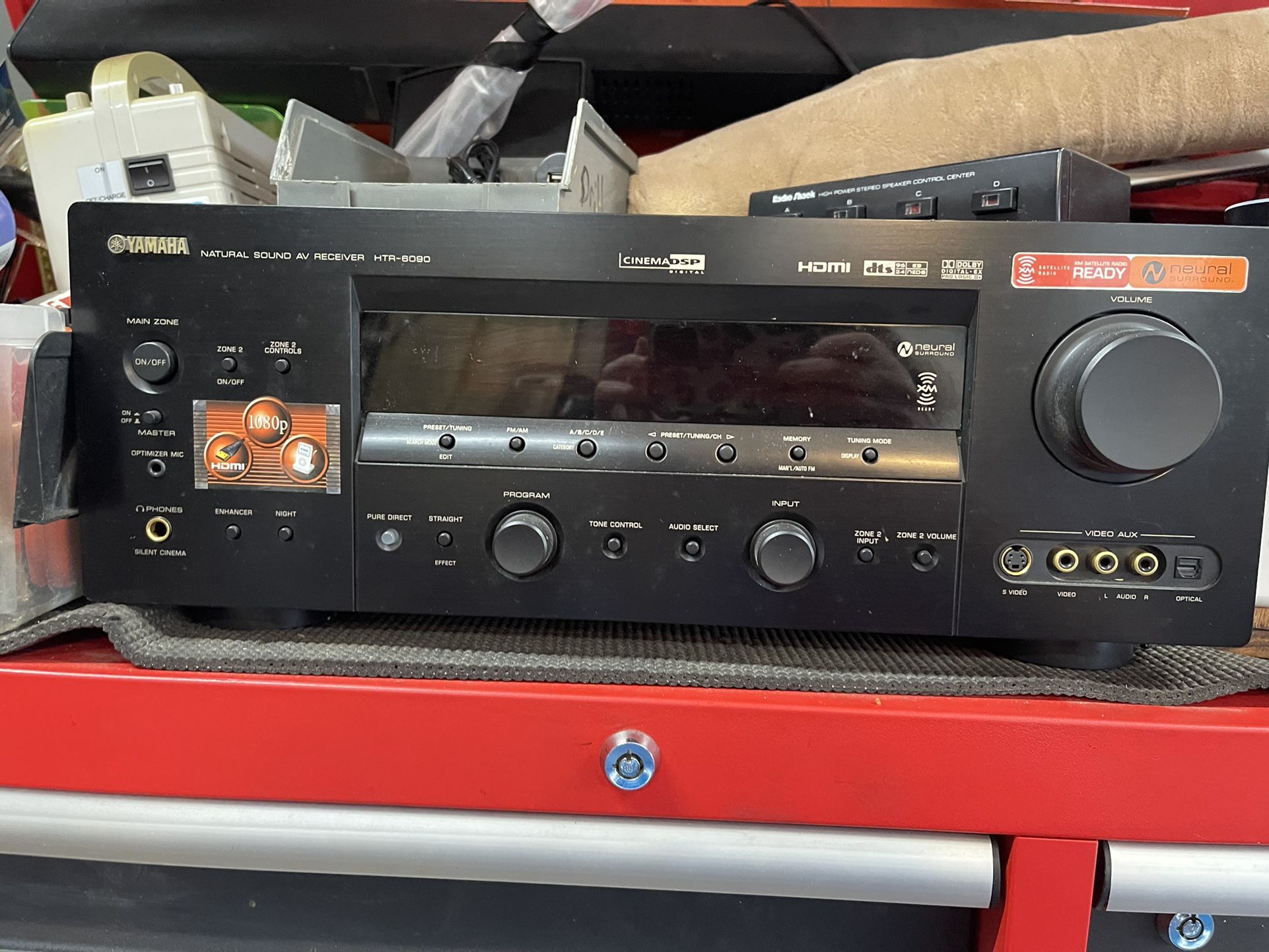 Yamaha Stereo Receiver With WiFi, Bluetooth, And Airplay