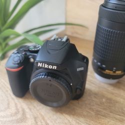 Nikon D3500 18-55 +70-300 package