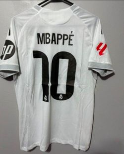 MBAPPÉ REAL MADRID SOCCER JERSEY $40. CASH PLEASE!!