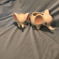 2 Qinghai Elephant Succulent Planters