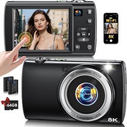 Brand New, 8K Digital Camera for Photography