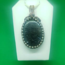 Arfvedsonite stone Pendant
