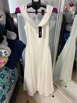 White dress