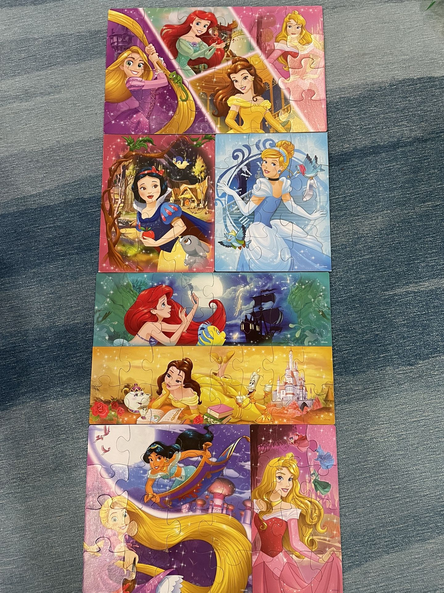 Disney Princess Wooden Puzzles (7)