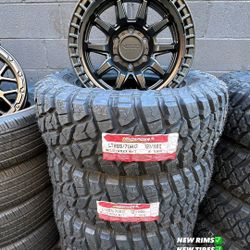 SET LT 285/70/17 Mud Terrain And New Rims 17” 6X139.7 TACOMA 4RUNNER CHEVY AND MORE