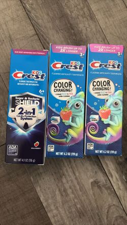 Kids Crest Toothpaste