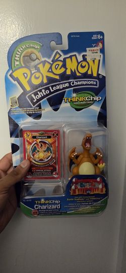 sealed Pokemon Charizard Thinkchip Johto League Champions figure