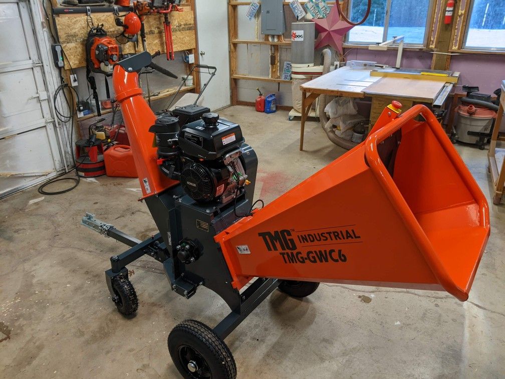 6 Inch Towable Wood Chipper 